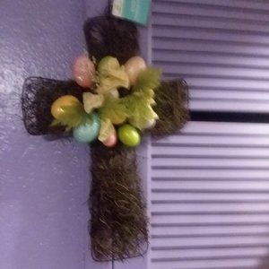 Easter Cross wreath